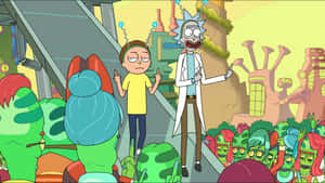 The Adventures Of Rick And Morty Wallpaper