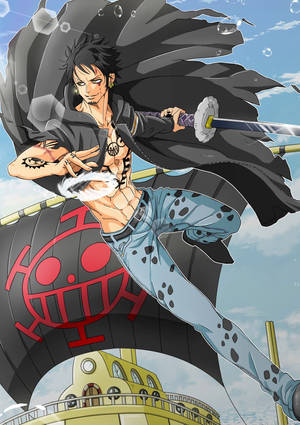 The Adventures Of Trafalgar Law Wallpaper