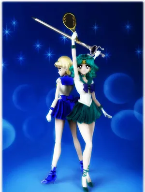 The All-powerful Sailor Neptune Wallpaper