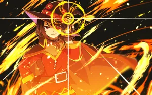 The Arch-wizard Megumin Of Konosuba! Wallpaper