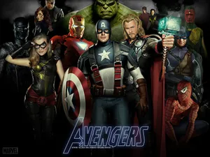 The Avengers Assemble To Save The World Wallpaper