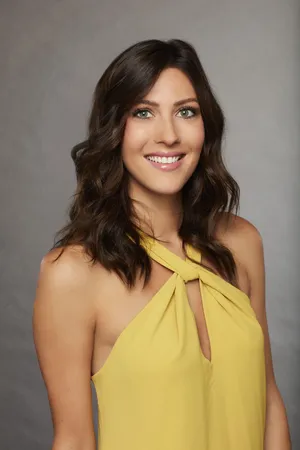 The Bachelorette Becca Kufrin In Yellow Wallpaper