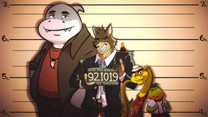 The Bad Guys Art Wallpaper