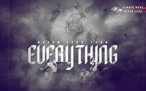 The Baltimore Ravens Are Ready To Take Flight Wallpaper