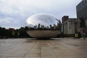 The Bean Chicago In Millennium Park Wallpaper