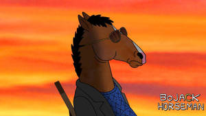 The Beloved Bojack Horseman Show Title Wallpaper