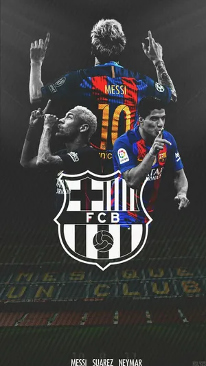 'the Best Of The Best: Lionel Messi And Neymar Jr.' Wallpaper