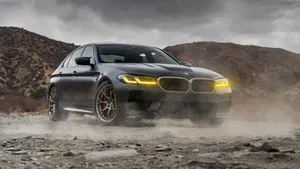 'the Bmw M5 4k - A Powerful Force Of Dynamism' Wallpaper