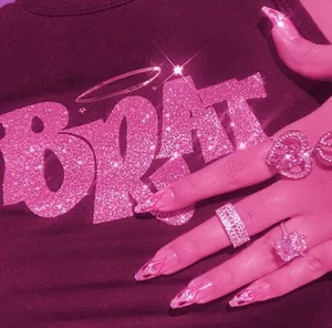 The Bold And Daring Look Of The Pink Bad Girl Wallpaper