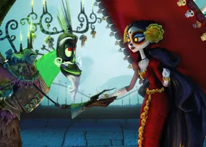 The Book Of Life La Muerte And Xibalba Wallpaper