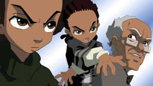 The Boondocks Characters Portrait Wallpaper