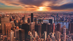 The Bustling Beauty Of New York City Wallpaper