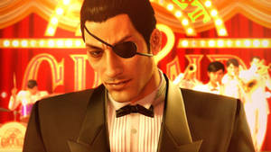 The Charismatic And Dangerous Majima Goro Wallpaper