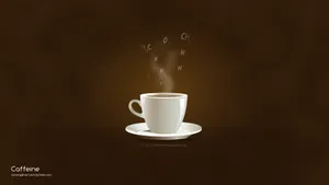 The Chemistry Of Caffeine Wallpaper