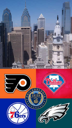 The City Of Philadelphia Stands Tall In All Its Glory. Wallpaper