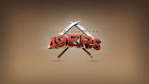 The Classic San Francisco 49ers Logo Wallpaper
