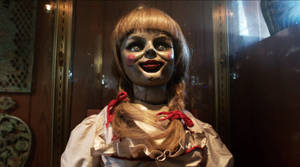 The Conjuring Scary Annabelle Doll Wallpaper