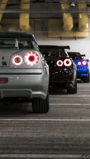 The Cool Hotness Of The Nissan Skyline Wallpaper