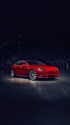 The Coolest Car Ever - Red Car Iphone Wallpaper