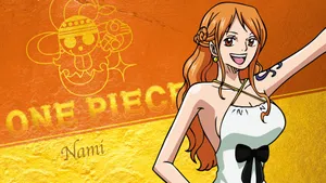 The Cunning And Intelligent Nami, One Piece's Navigator Wallpaper