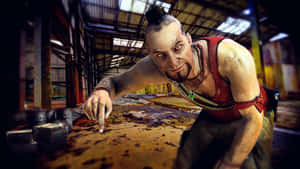 The Dark Villain All Games Fear: Vaas From Far Cry 3 Wallpaper