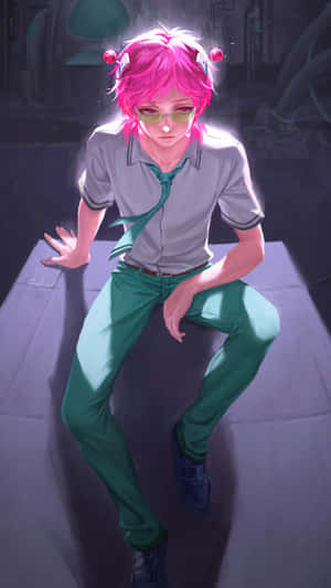 The Disastrous Life Of Saiki K Mobile Artwork Wallpaper