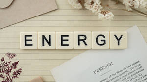 The Energy Word Wallpaper