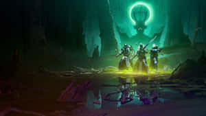 The Enthralling Witch Queen In Her Mystical Realm Wallpaper
