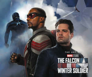 The Falcon And The Winter Soldier Superheroes Wallpaper