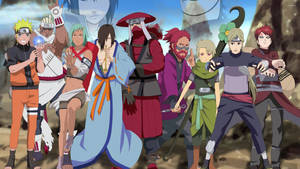 The Famous Nine Jinchuriki Of Naruto Shippuden Wallpaper