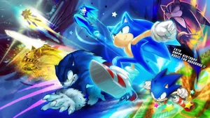 The Fastest Hedgehog In Town: Sonic The Hedgehog 4k Wallpaper