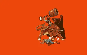 The Fastest Sport On Eight Legs Wallpaper