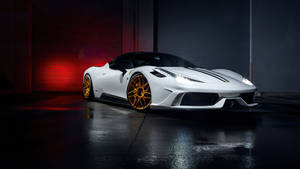 The Ferrari Superfast 812, Unrivaled In Speed And Style Wallpaper