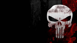 The Fierce Shield Of Justice - Show The World The Power Of The Punisher Wallpaper