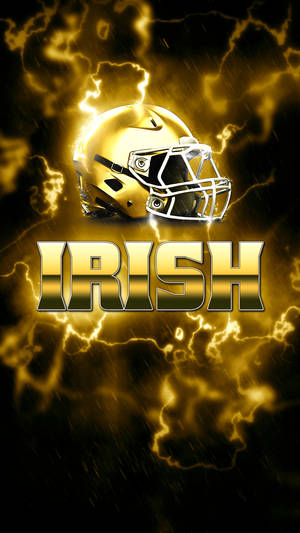 The Fighting Irish Devotion For Notre Dame Football Wallpaper