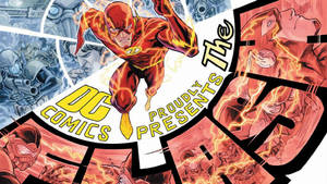 The Flash 4k Comic Art Wallpaper