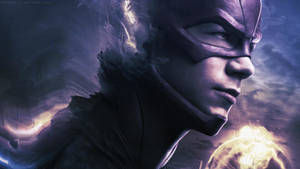 The Flash 4k Side Profile Wallpaper