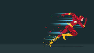 The Flash Art Deco Wallpaper