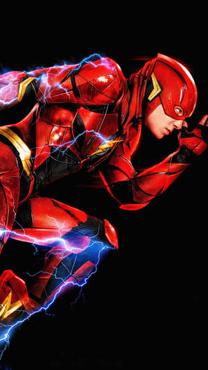 The Flash Iphone Running Wallpaper