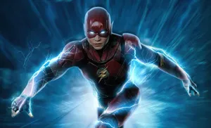 The Flash Is Running Away Wallpaper