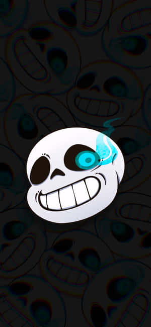 The Friendly Underground Skeleton, Sans Wallpaper