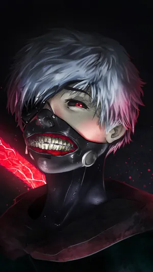 The Future Of Communication -- Kaneki Phone Wallpaper