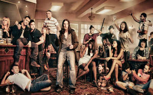 The Gallagher Family In Their Final Season Of Shameless Wallpaper