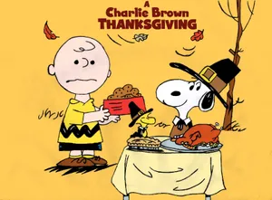 The Gang's All Here For Thanksgiving! Wallpaper