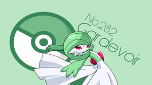 The Graceful Gardevoir Stands Ready To Help Its Trainer In The Pokemon World. Wallpaper