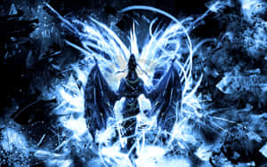 'the Grandeur Of An Awesome Dragon In Flight' Wallpaper