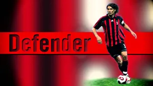 The Great Defender Paolo Maldini Wallpaper
