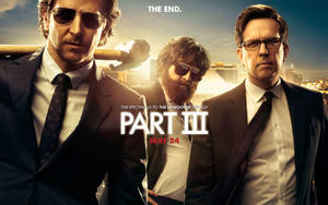 The Hangover Part Iii Movie Poster Trio Cool Pose Wallpaper