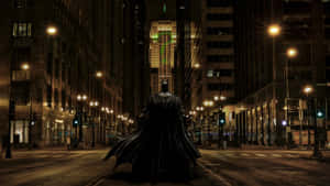The Iconic Batman City - Home Of Crime Fighting And Justice Wallpaper