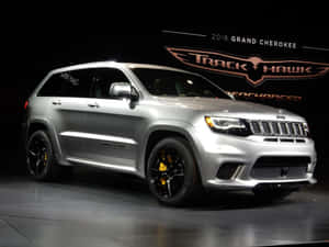 The Iconic Jeep Trackhawk, A Powerful Combination Of Power & Style Wallpaper